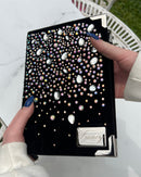 Bíblia Chuva de Bênçãos Veludo Preto - Pedrarias ab cristal-furta cor)