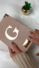 Combo Bíblia Courino Nude com a Inicial