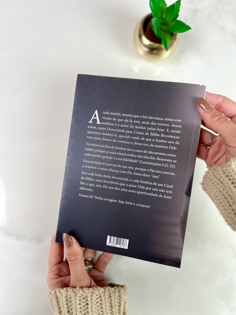 Livro  Devocional Recomeçar