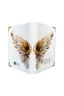 Bíblia Glitter Branco SANTO ESPÍRITO Dourado