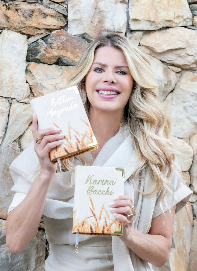 Bíblia em Linho Trigo + Forte