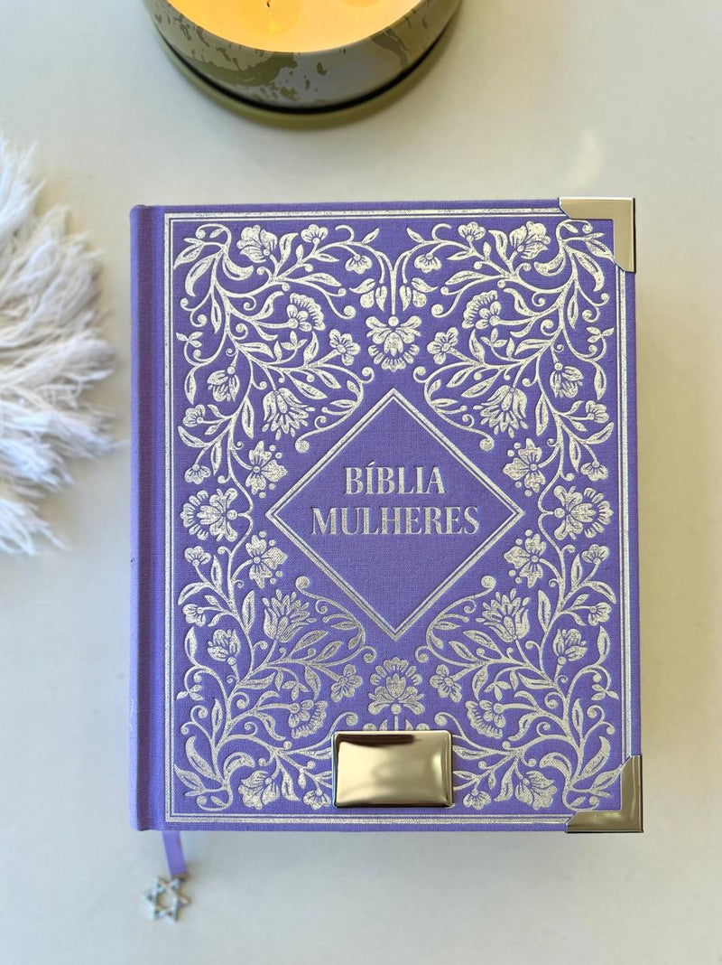 Combo Bíblia Mulheres - Viviane Martinello "Vintage Roxa"