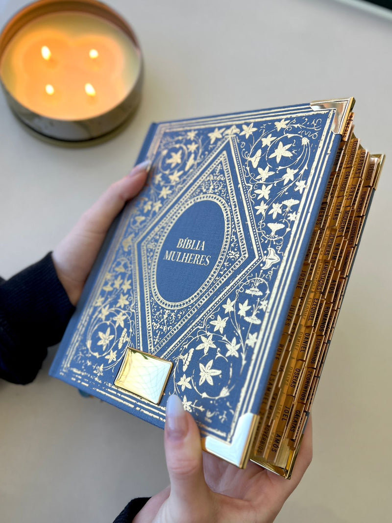 Combo Bíblia Mulheres - Viviane Martinello "Vintage Azul"