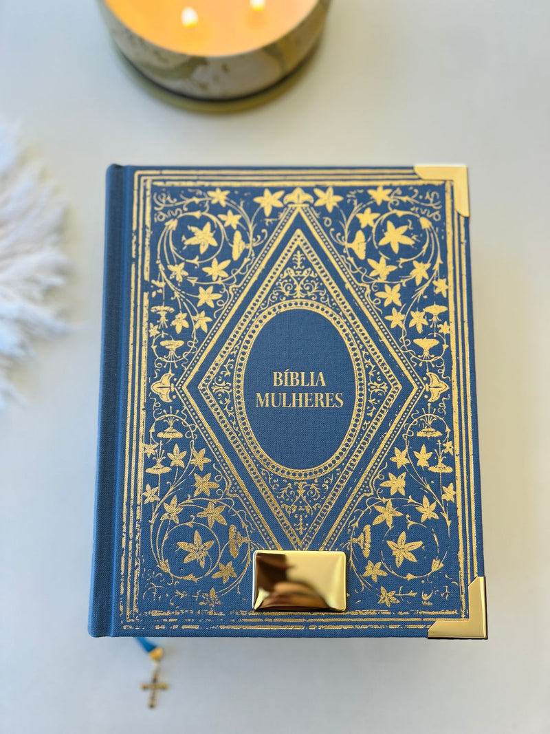 Combo Bíblia Mulheres - Viviane Martinello "Vintage Azul"
