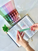 Marca textos tom pasteis