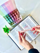 Marca textos tom pasteis